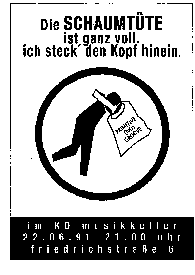 Die Schaumt�te ist ganz voll